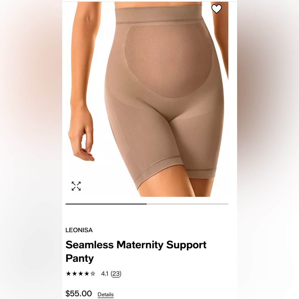 Maternity shape wear shaping shorts support panty
